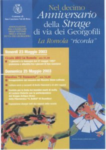 10° Anniversario 2003
