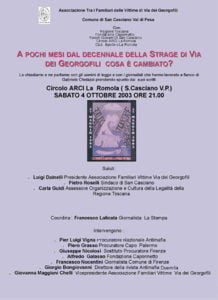 Arci La Romola 2003