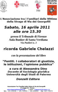 Ricordo Chelazzi Aprile 2011