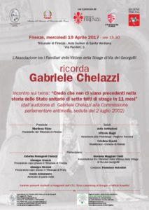 Ricordo Chelazzi Aprile 2017
