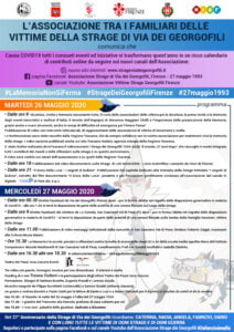 27° Anniversario 2020