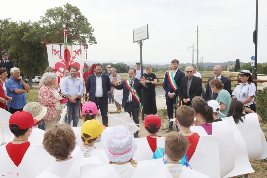 Inauguarazione Parco Nadia e Caterina Nencioni Firenze (7)
